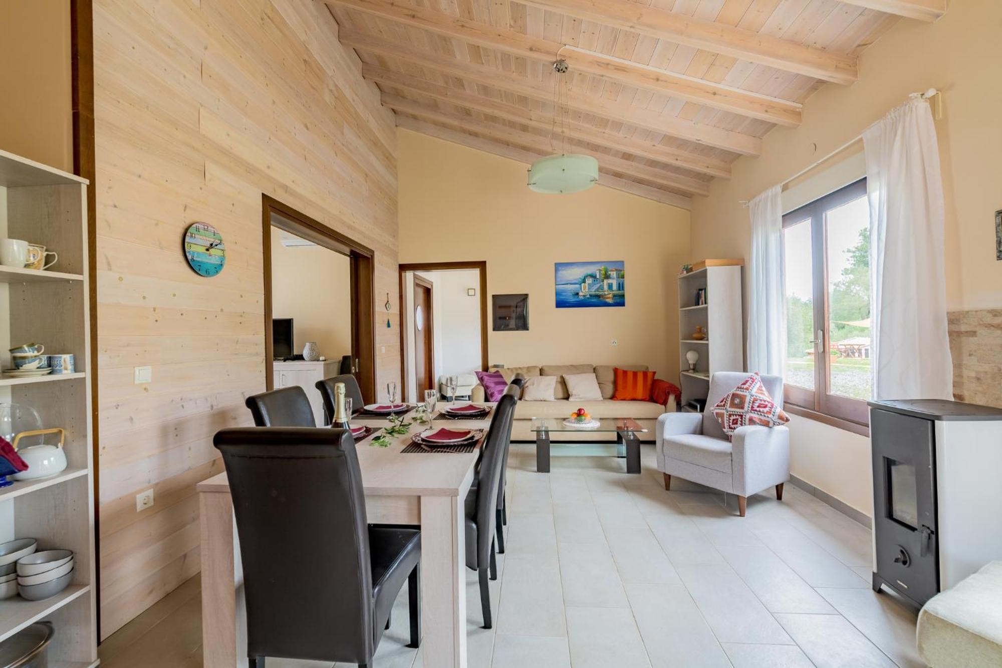 Giannádes Holiday Home Matthaeus Am Corfutrail, Ferienoase Im Olivenhain 3 Km Zum Meer מראה חיצוני תמונה