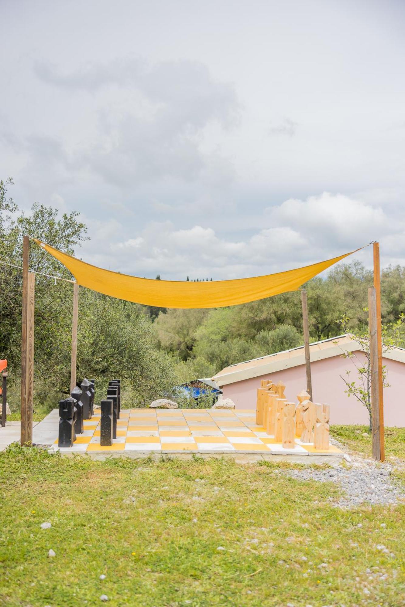Giannádes Holiday Home Matthaeus Am Corfutrail, Ferienoase Im Olivenhain 3 Km Zum Meer מראה חיצוני תמונה