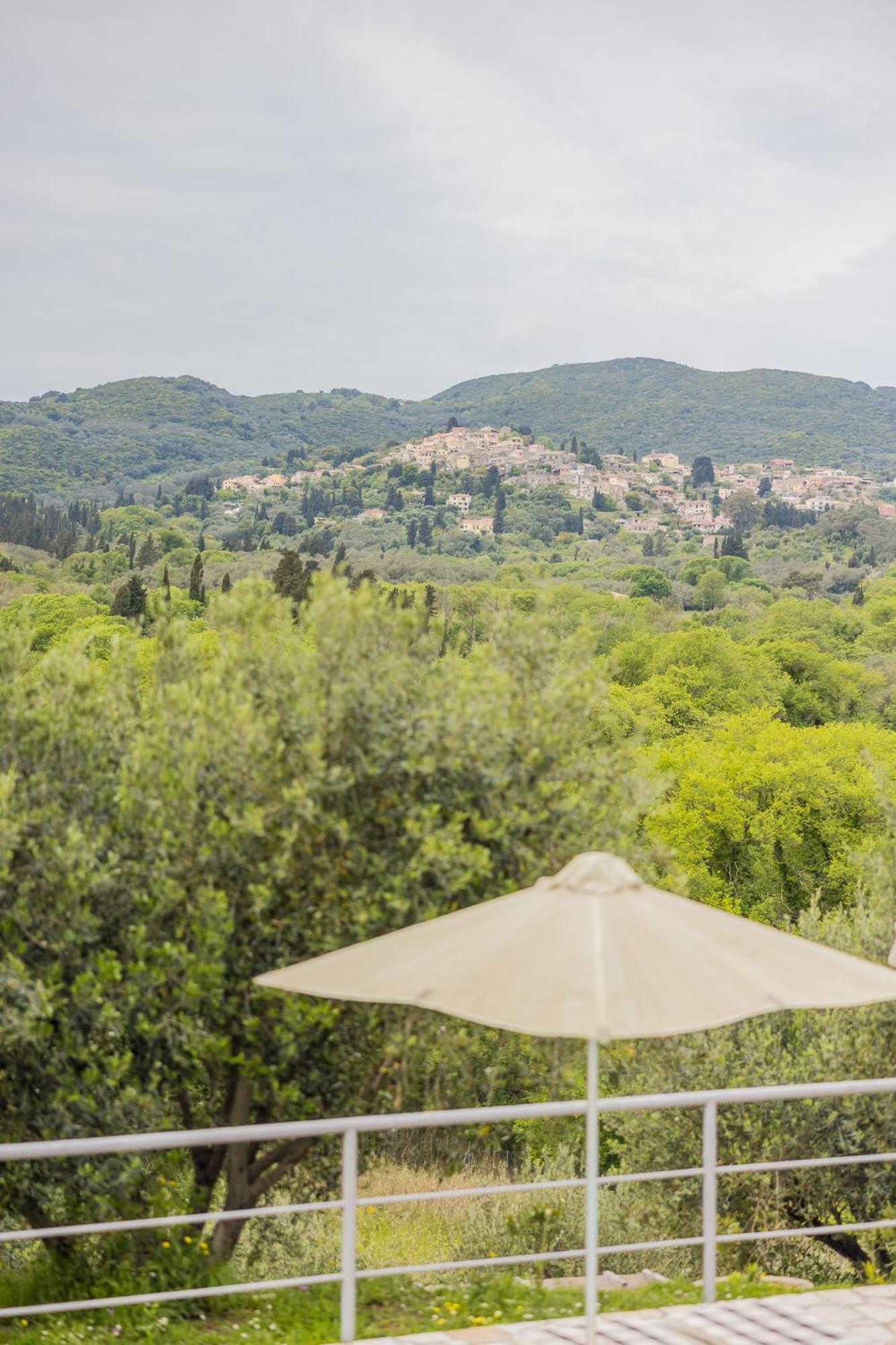 Giannádes Holiday Home Matthaeus Am Corfutrail, Ferienoase Im Olivenhain 3 Km Zum Meer מראה חיצוני תמונה