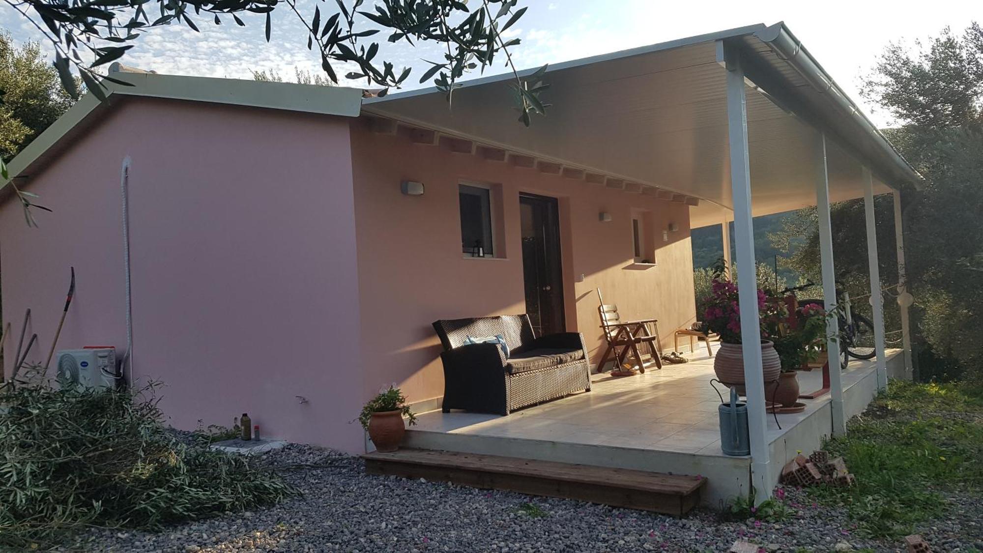 Giannádes Holiday Home Matthaeus Am Corfutrail, Ferienoase Im Olivenhain 3 Km Zum Meer מראה חיצוני תמונה