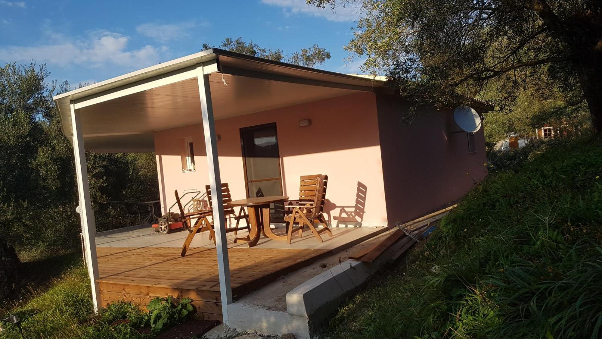 Giannádes Holiday Home Matthaeus Am Corfutrail, Ferienoase Im Olivenhain 3 Km Zum Meer מראה חיצוני תמונה
