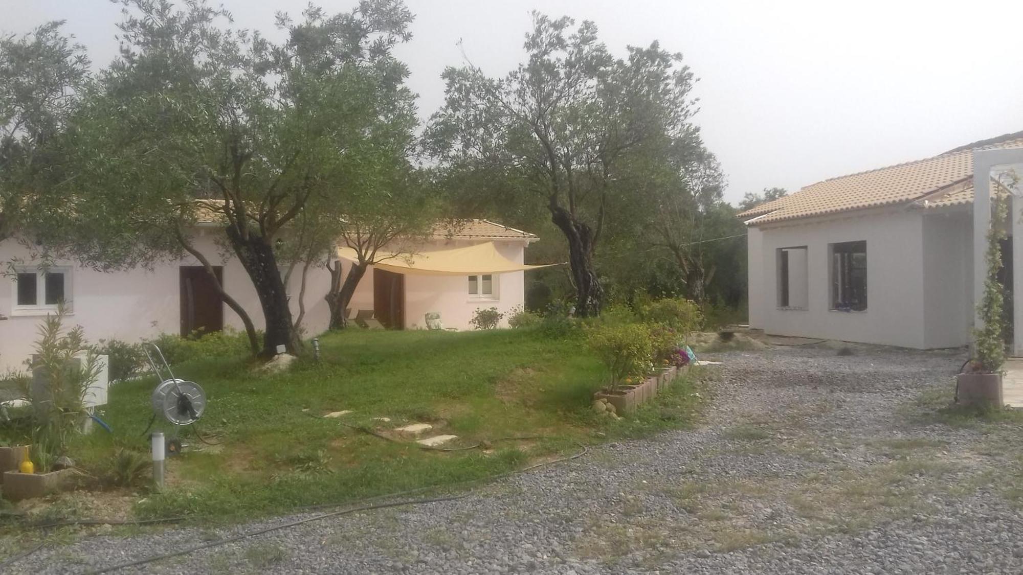 Giannádes Holiday Home Matthaeus Am Corfutrail, Ferienoase Im Olivenhain 3 Km Zum Meer מראה חיצוני תמונה